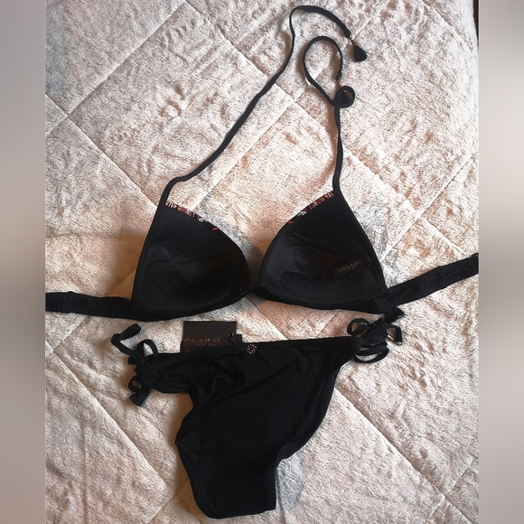 Turquoise Couture swimsuit. Size M. - Picture 7 of 13